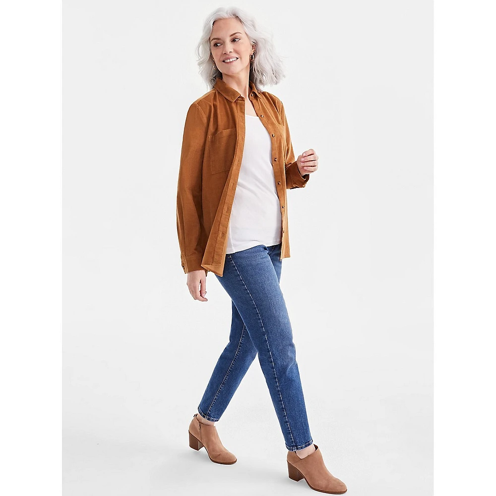 Oversized Corduroy Shirt
