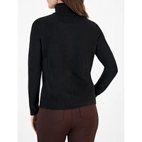 Petite Luxe Soft Turtleneck Sweater