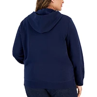 Plus Full-Zip Fleece Hoodie