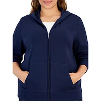 Plus Full-Zip Fleece Hoodie