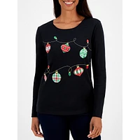 Ornament String Long-Sleeve T-Shirt