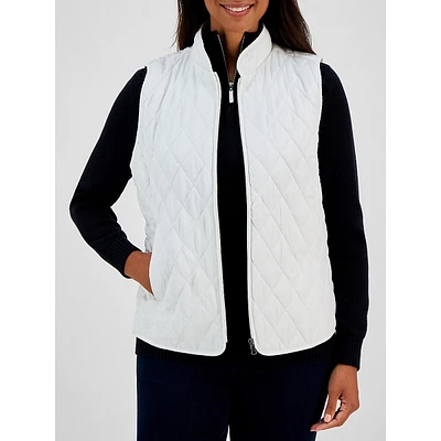 Zip Puffer Vest