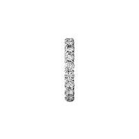 14k White Gold 1.9 CT. T.W. Created Moissanite Eternity Band