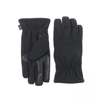 Men's Waterproof SmarTouch Interlock Fleece Gloves