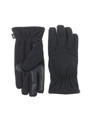 Men's Waterproof Smartouch Interlock Fleece Gloves