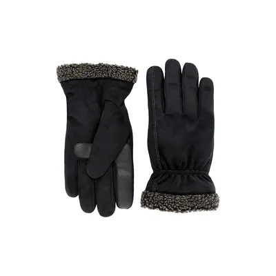 Men's smartDRI Microsuede Gloves With smarTouch Technology And Berber Spill