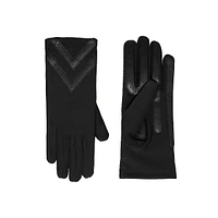 Women's SmarTouch SmartDri Chevron Appliqué Stretch Spandex Gloves