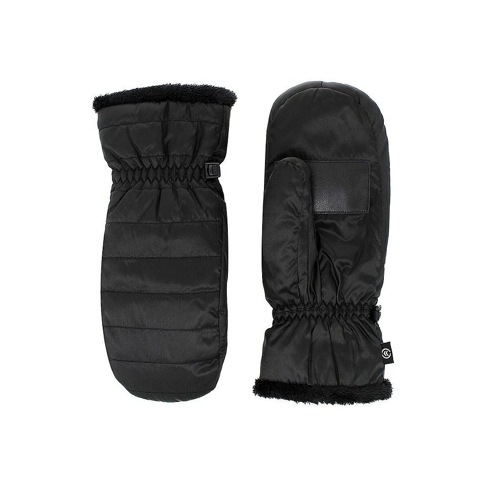 Women's SleekHeat,SmartDri & SmarTouch Waterproof Iridescent Quilted Mittens