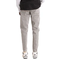 Relaxed Surplus Grey Wash Taper Jeans