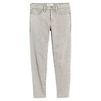 Relaxed Surplus Grey Wash Taper Jeans