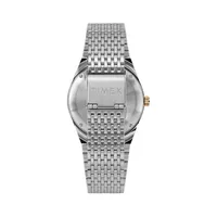 Q x Reissue Falcon Eye Stainless Steel Bracelet Watch