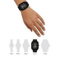 Metropolitan S AMOLED Silicone-Strap Smartwatch