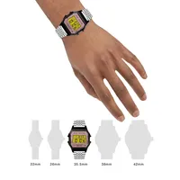 Unisex Ted 80s Resin & Stainless Steel Bracelet Watch BKP80S2019I