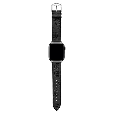 Magnolia Embossed Leather Apple Watch Strap - 22MM​ BKS42S211B0