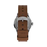 Expedition Scout x Peanuts Take Care Leather Strap Watch TW4B250000N
