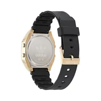 Street Black Resin Strap Digital Watch AOST22075