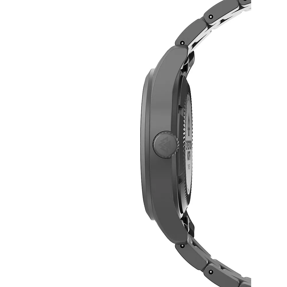 Expedition North Field Mechanical Black Stainless Steel Bracelet Watch ​TW2V41700JR