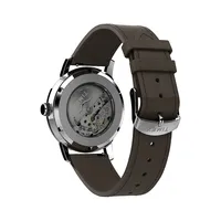 Marlin Stainless Steel Case & Leather Strap Watch ​TW2V44500V3