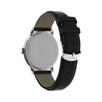 Easy Reader Bold Silvertone & Leather Strap Watch TW2V21400NG