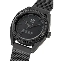 Edition 2 Icon Black Stainless Steel Mesh Bracelet Watch AOFH225102I