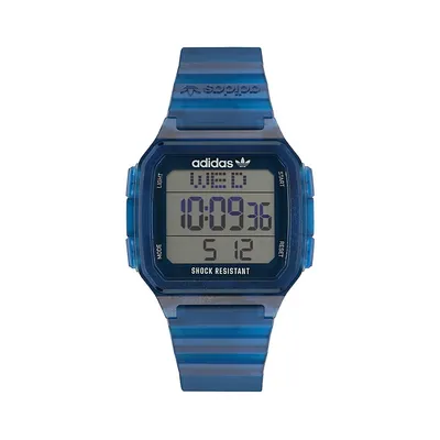 Digital 1 GMT Resin Strap Watch AOST225522I