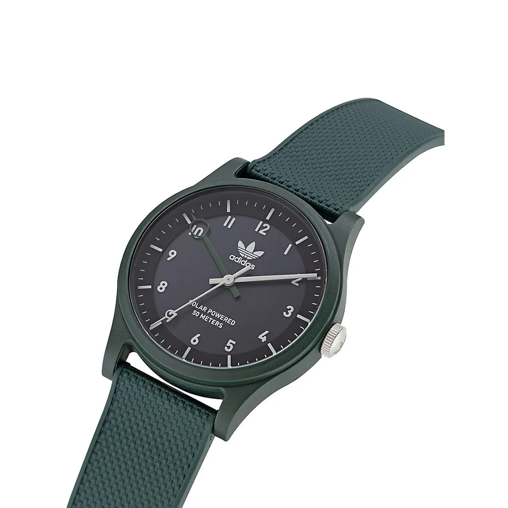 Project 1 Street Green Bio-Based Resin Strap Watch AOST225572I