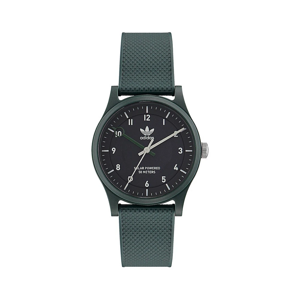 Project 1 Street Green Bio-Based Resin Strap Watch AOST225572I