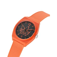Project Two Street Orange Resin Watch AOST225622I