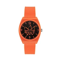 Project Two Street Orange Resin Watch AOST225622I