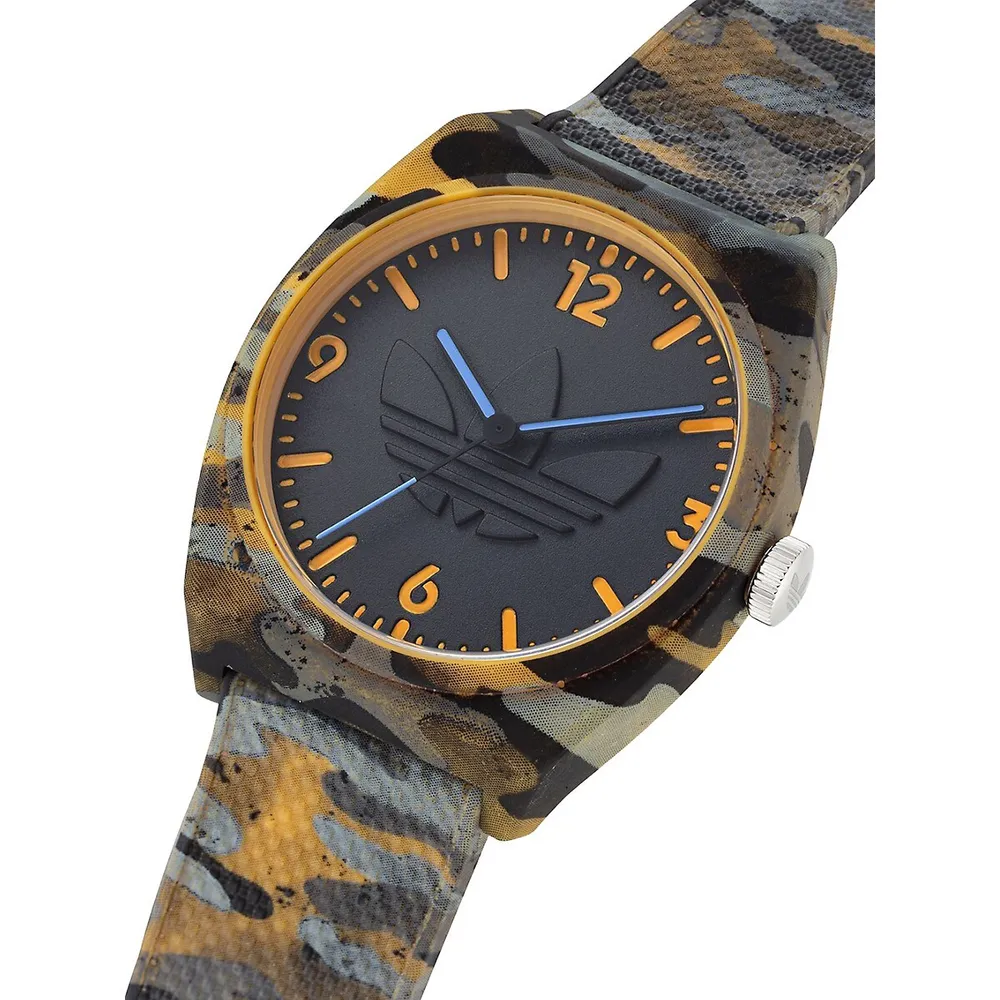 Project 2 Camo Resin Strap Watch AOST225672I