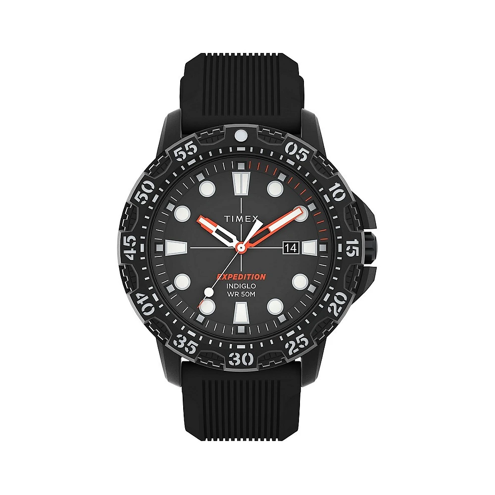 Expedition Gallatin Silicone Strap Watch TW4B25500GP