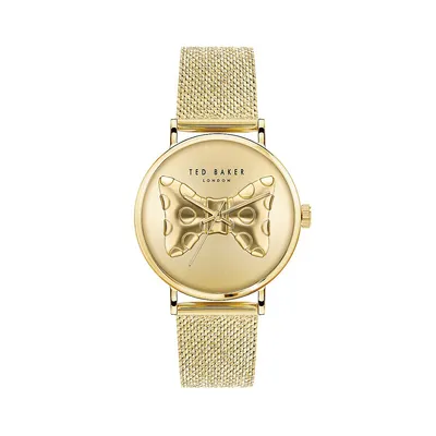 Goldtone Mesh Bracelet Watch BKPPHS3039I