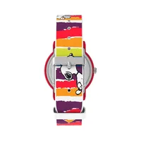 Weekender Timex x Peanuts Rainbow Paint Silicone Watch TW2V77700GP