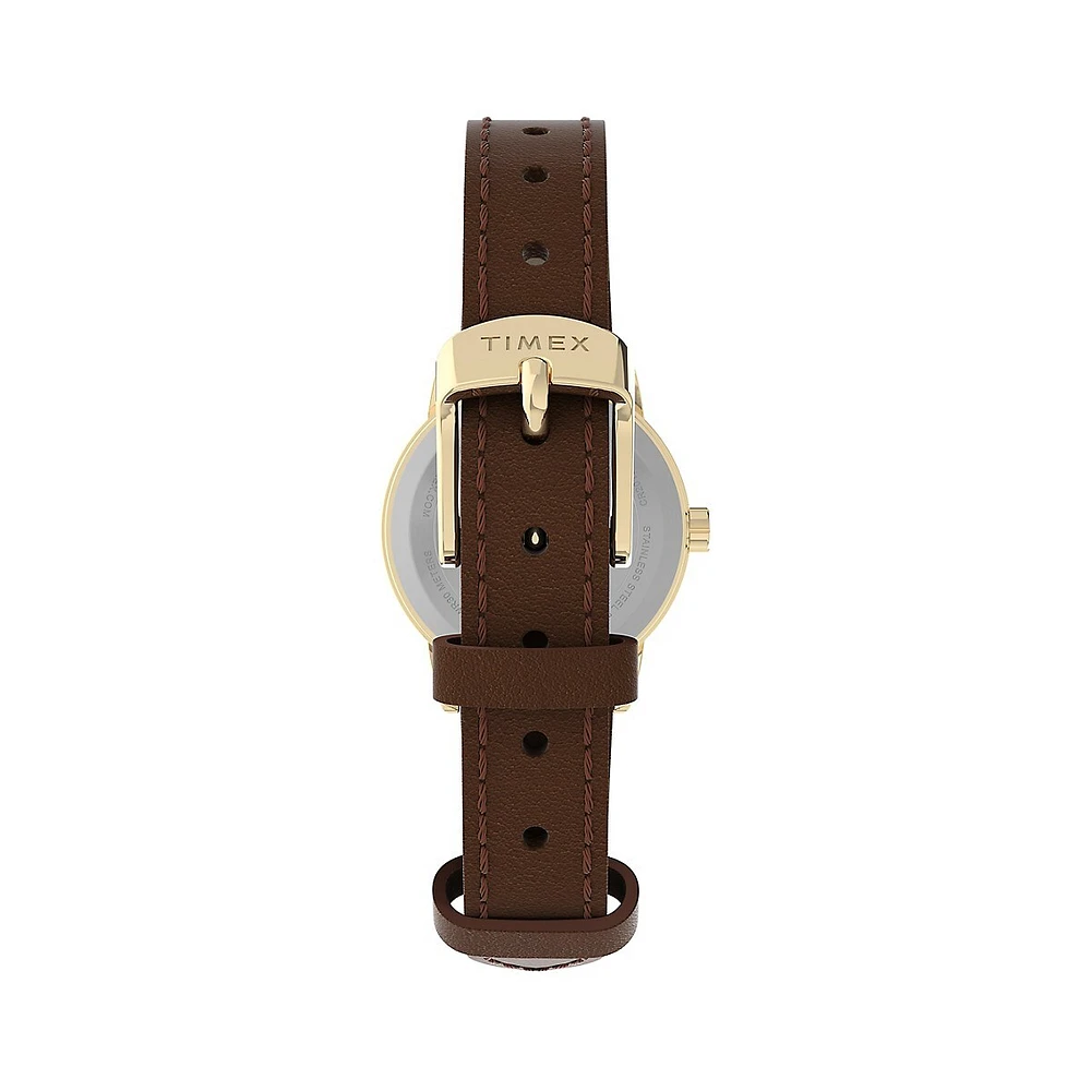 Easy Reader Classic Goldtone Stainless Steel & Synthetic Strap TW2V75400GP