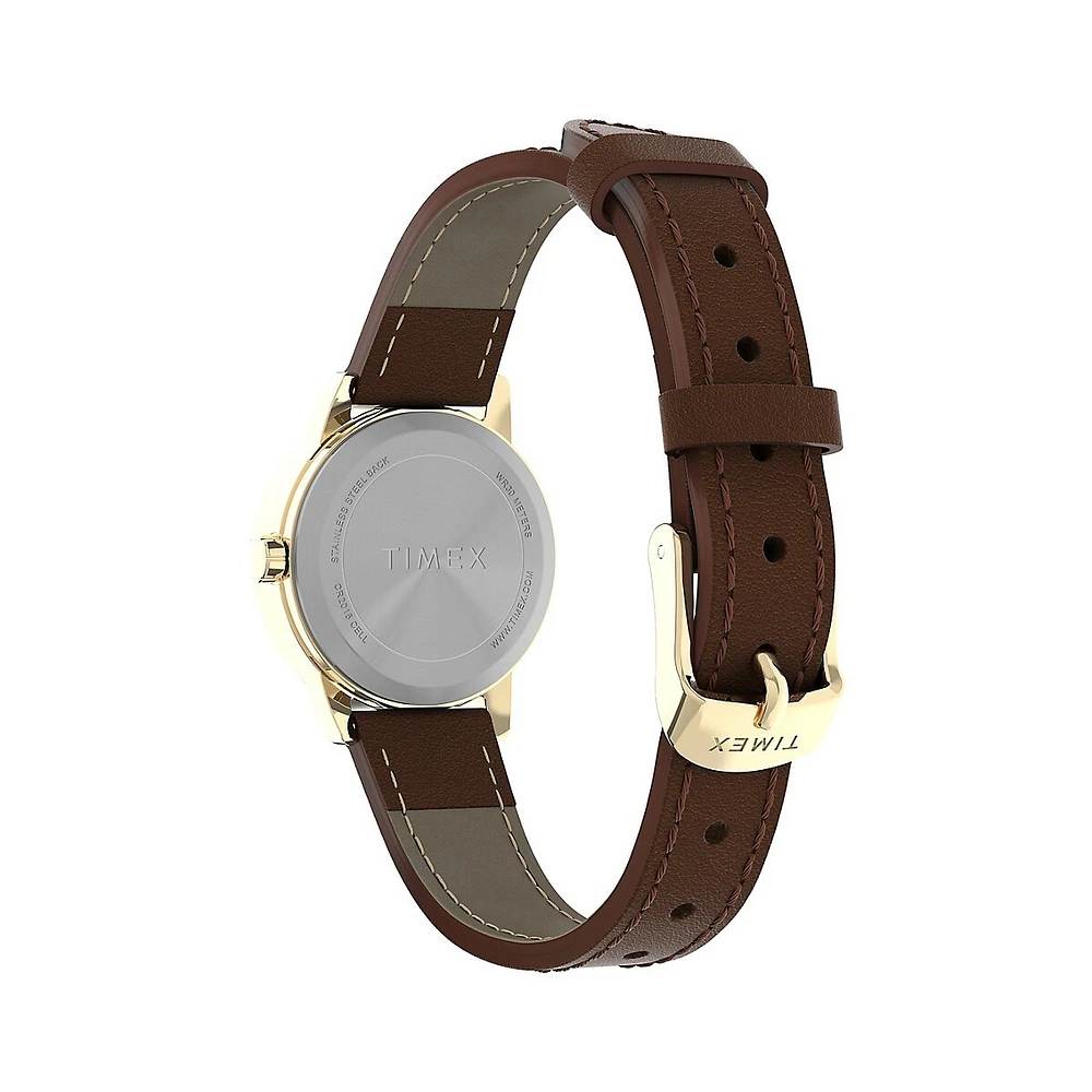 Easy Reader Classic Goldtone Stainless Steel & Synthetic Strap TW2V75400GP