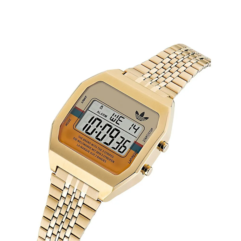 IP Goldtone Stainless Steel Bracelet Watch AOST235552I