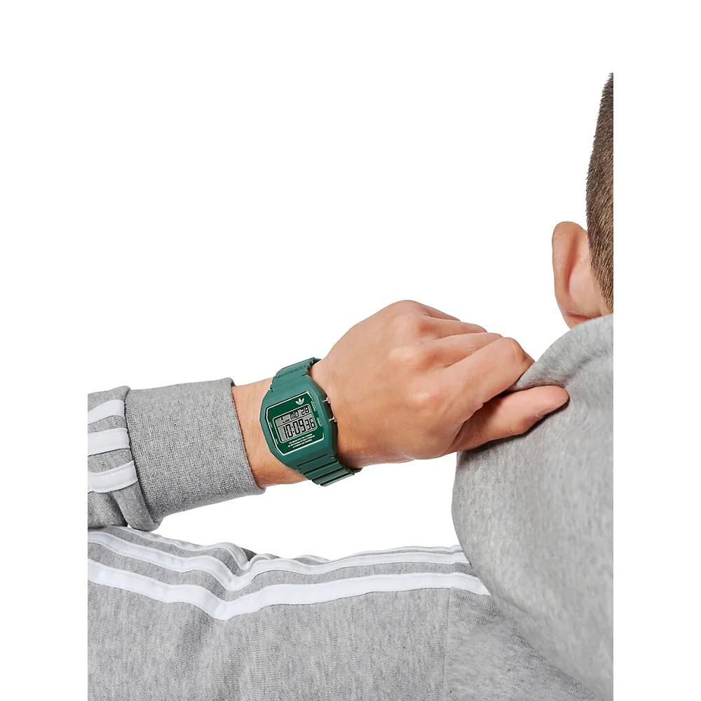 Green Resin Strap Watch AOST235582I