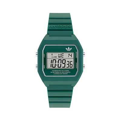 Green Resin Strap Watch AOST235582I
