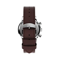 Marlin Stainless Steel & Leather Strap Chronograph Watch TW2W10200VQ