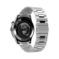 Waterbury Traditional GMT Stainless Steel Bracelet Watch TW2W22700VQ