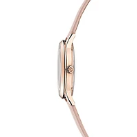 Fitzrovia Constellation Pink Leather Strap Watch & Star Bracelet Set BKGFW23019I