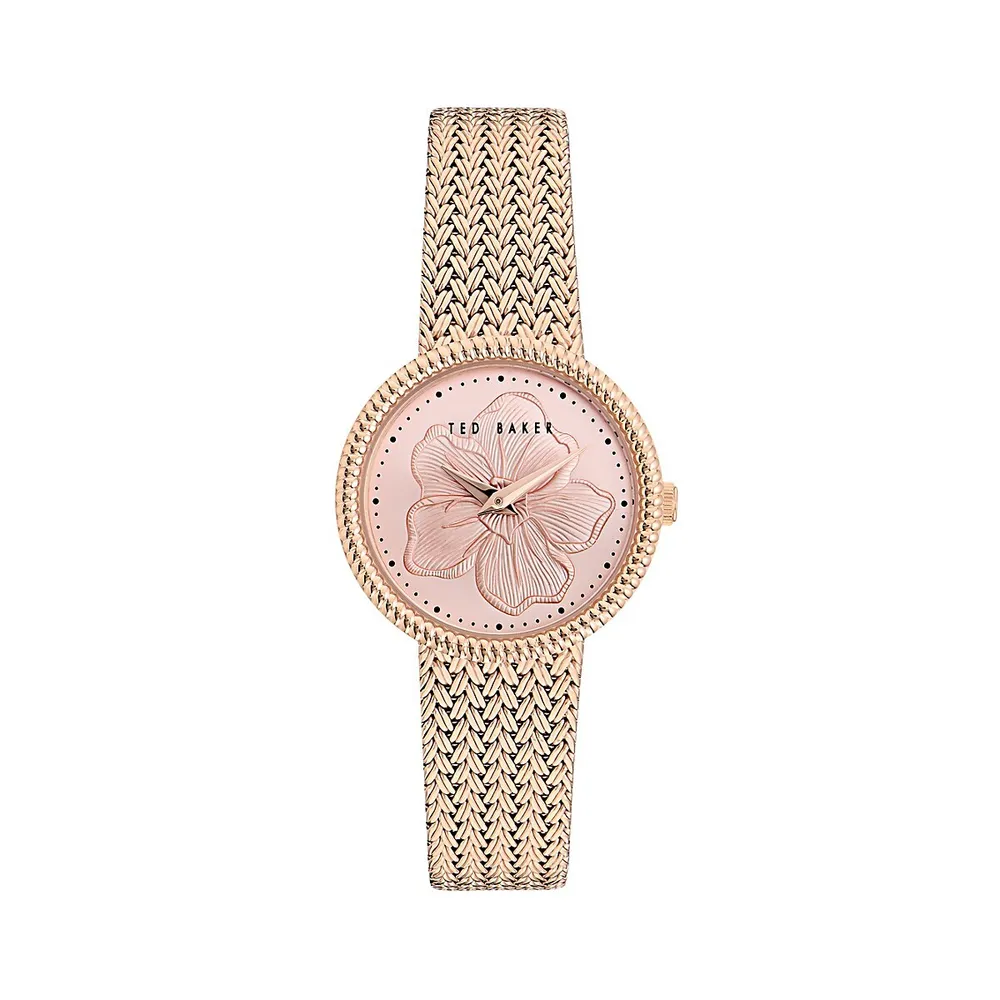 Emily Rose-Goldtone Bracelet Watch BKPEMF3039I