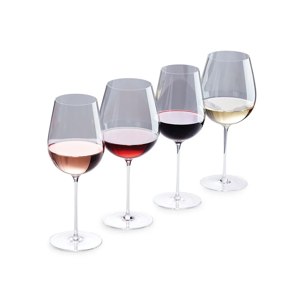 Signature Series Cool-Region 4-Piece Wine Glass Set