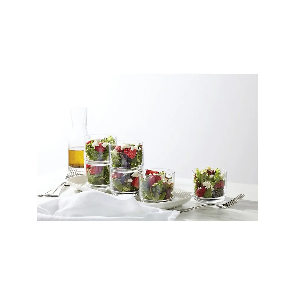 Tuscany Classics Stackable 6-Piece Short Glass Set