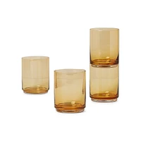 Ensemble de quatre grands verres empilables Tuscany Classics