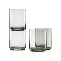 Ensemble de 4 grands verres empilables Tuscany Classics