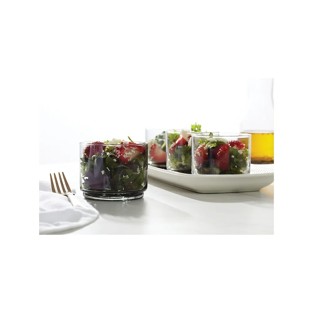 Tuscany Classics Stackable 4-Piece Short Glass Set