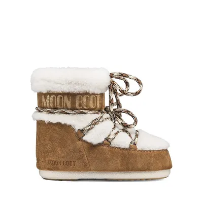 Unisex Mars Shearling & Suede Winter Ankle Boots