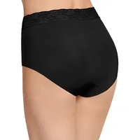 No Panty Line Promise Tactel Lace Hip Briefs