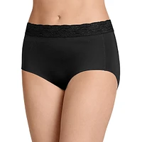 No Panty Line Promise Tactel Lace Hip Briefs